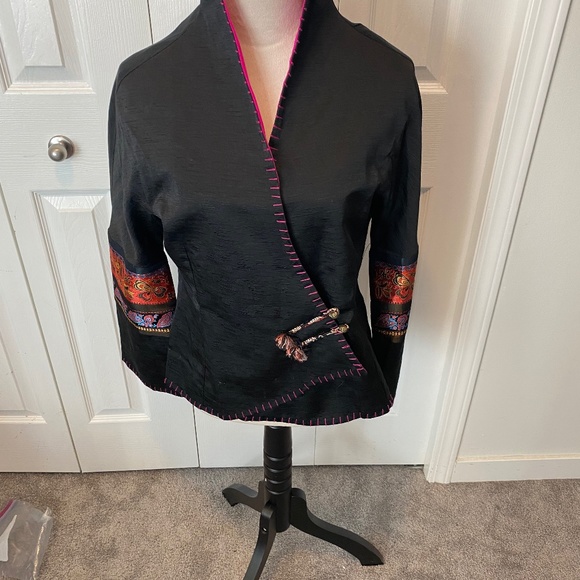 Raw Silk size 8 jacket - Picture 1 of 11